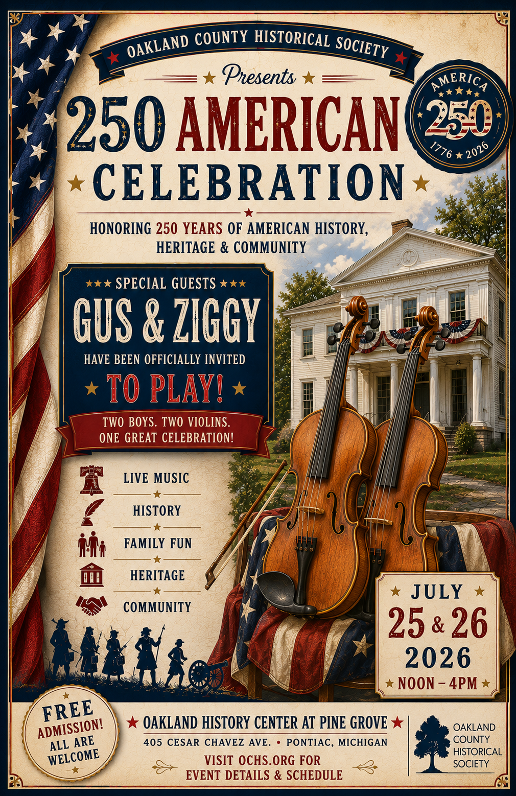 Celebrate America's 250th