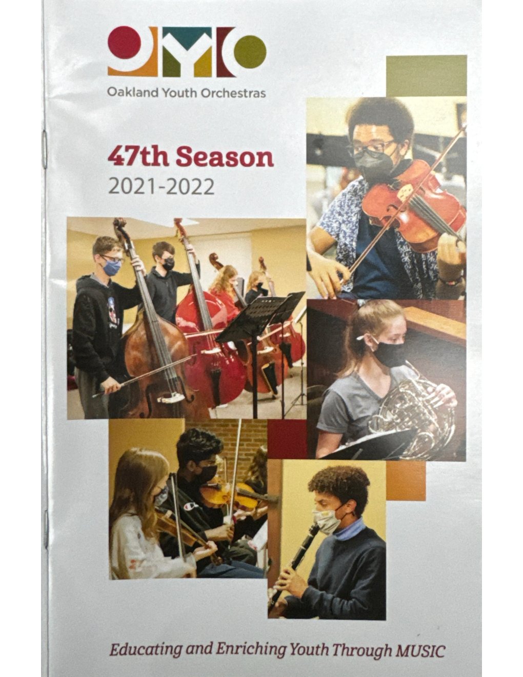 OYO 47th Season Studio String Gus Kish Third Violin