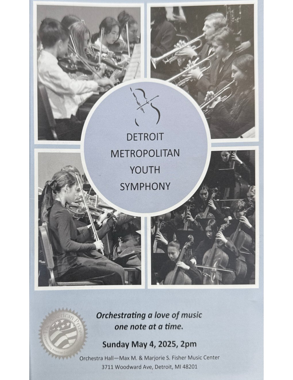 DMYS May 4th 2025 Gus Kish String 2nd Violin
