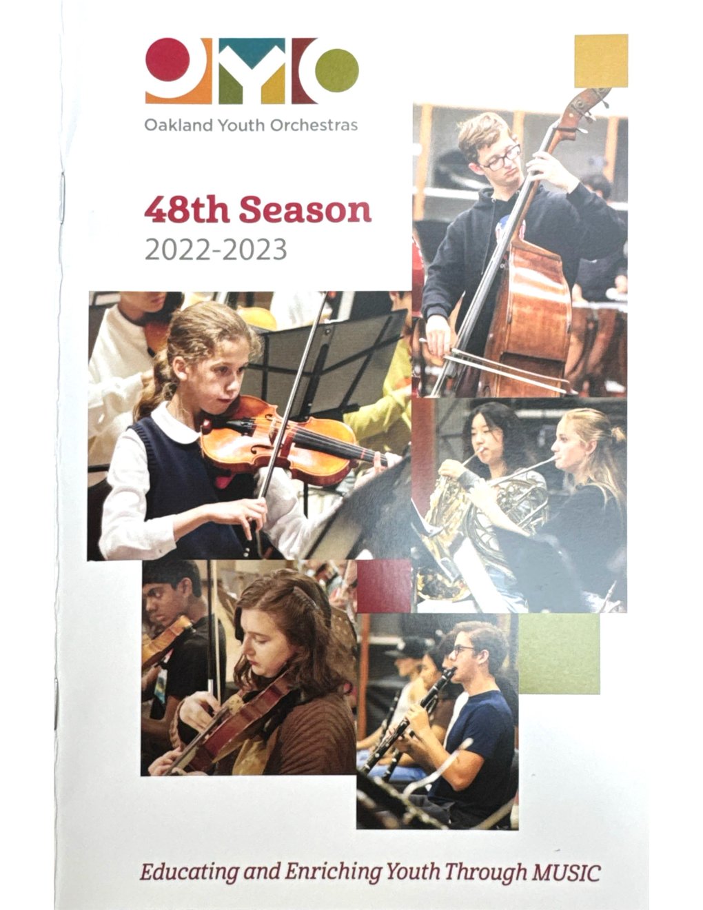 OYO 48th Season Studio String Gus Kish First Violin